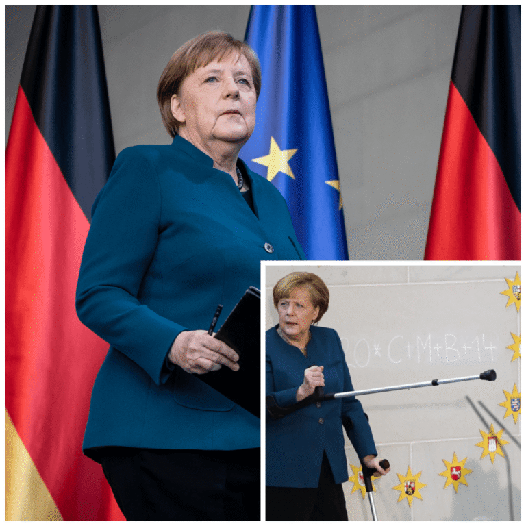 angela merkel krank